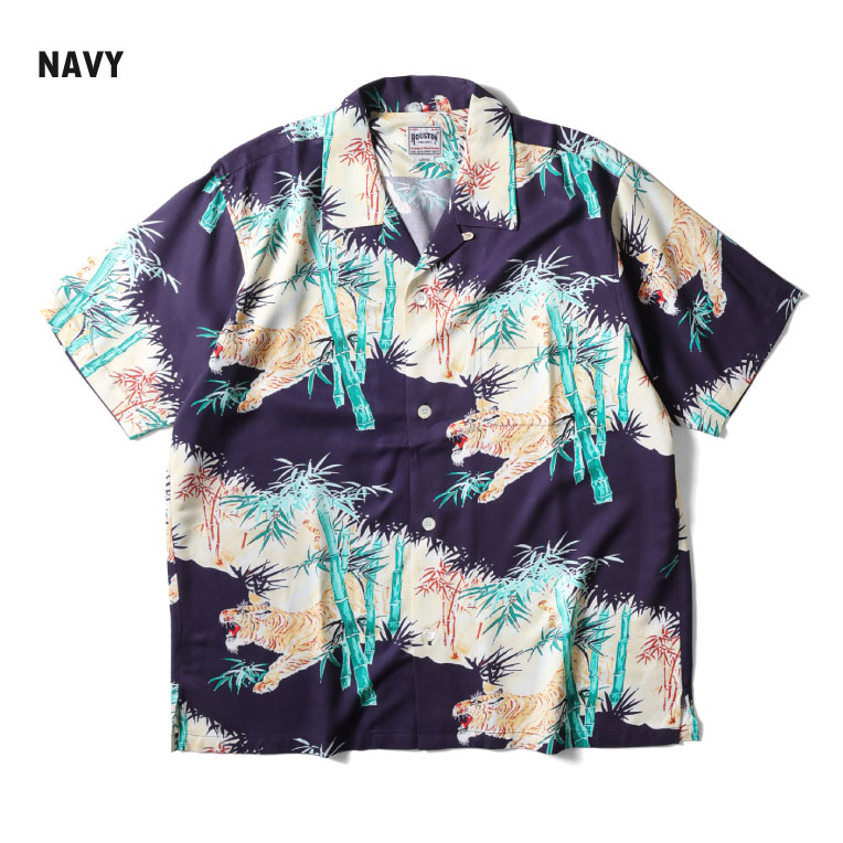 HOUSTON / ヒューストン 41267 ALOHA  SHIRT (竹虎) / アロハシャツ -全3色- 