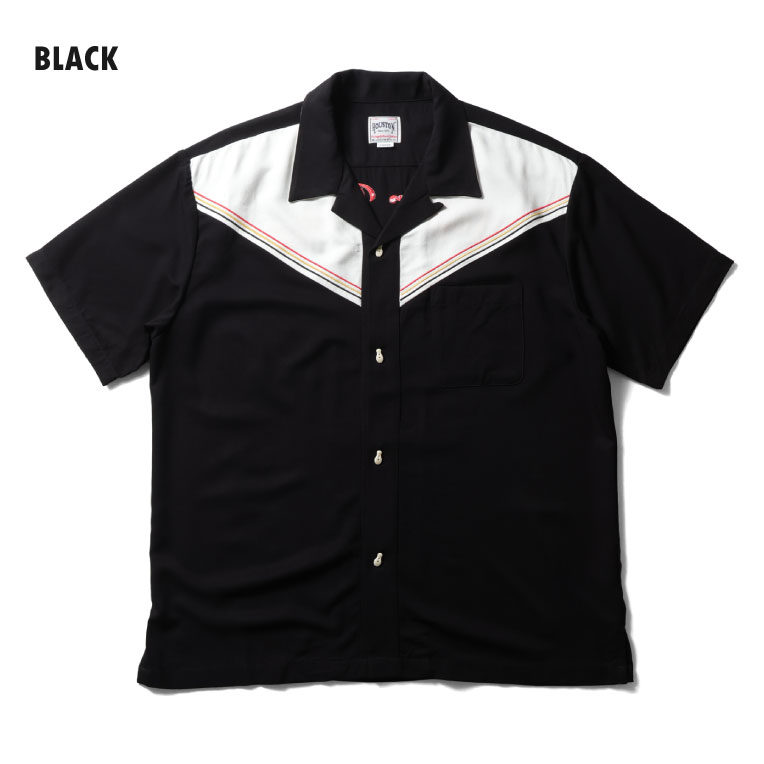 HOUSTON / ヒューストン 41303 BOWLING SHIRT (TIGER) / ボウリングシャツ -全3色- 