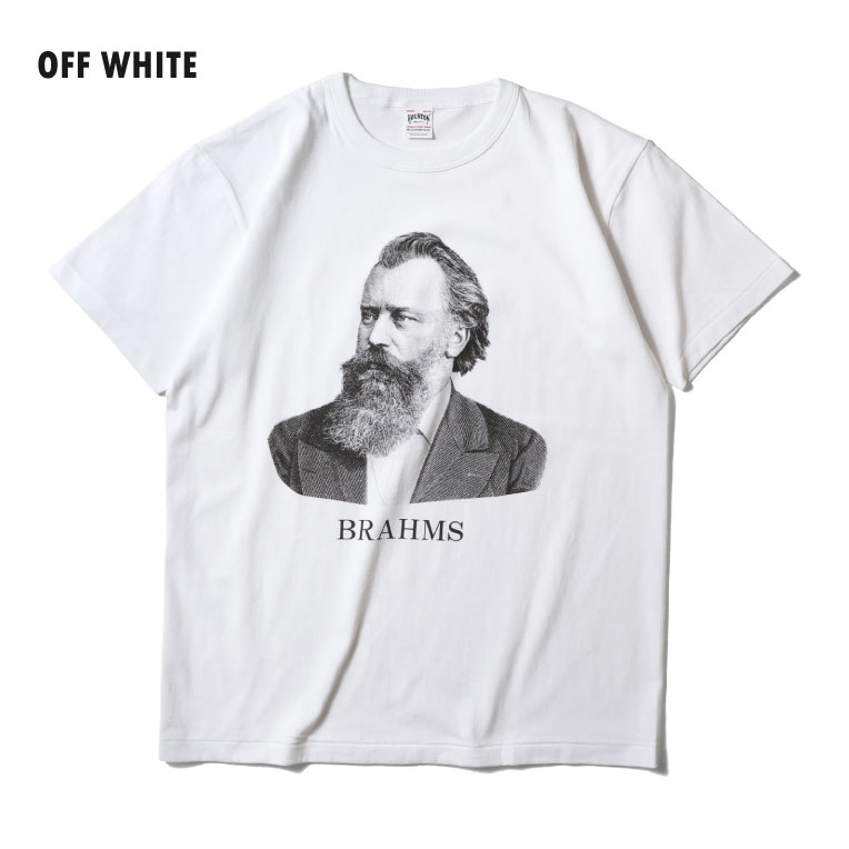 HOUSTON  / ヒューストン 22419 HIGH MESH PRINT TEE(BRAHAMS) / ハイメッシュプリント半袖Tシャツ -全3色- 