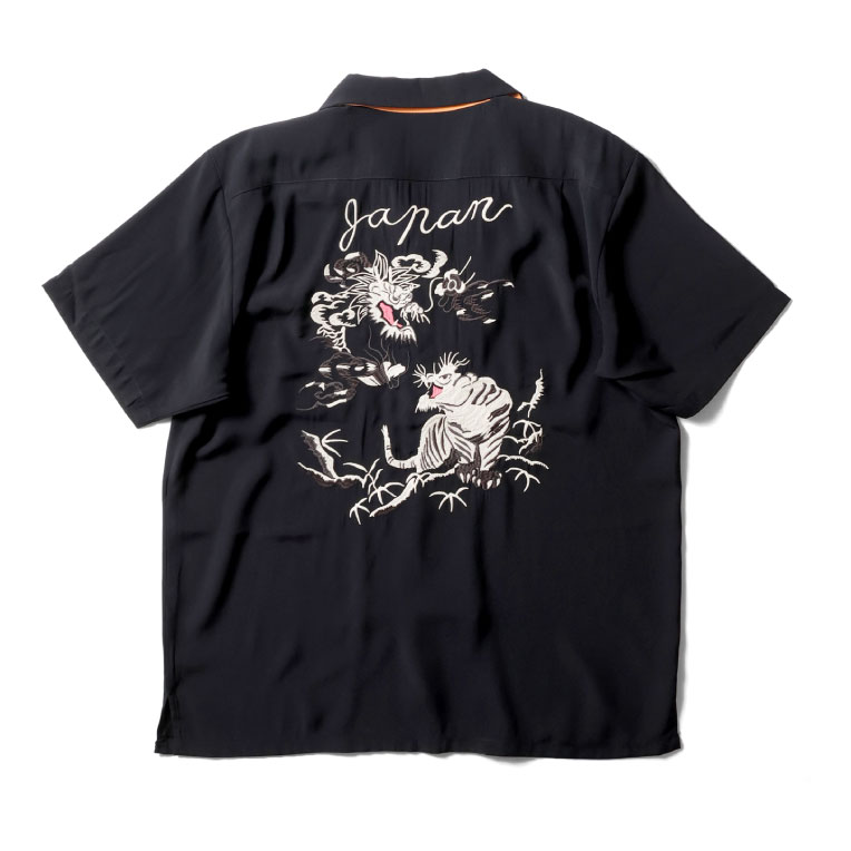 HOUSTON / ヒューストン 41277 SOUVENIR SHIRT (TIGER & DRAGON) / スーベニアシャツ -全3色- 