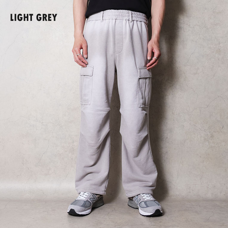 HOUSTON / ヒューストン 10182 FADE BACK PILE EASY CARGO PANTS /フェードバックパイルイージーカーゴパンツ -全3色-