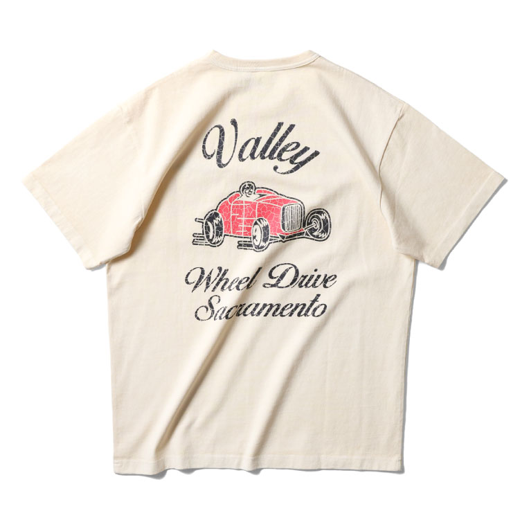 HOUSTON  / ヒューストン 22397 PIGMENT U.S. COTTON PRINT TEE(HOT ROD) / ピグメントU.S.コットンプリント半袖Tシャツ -全4色- 