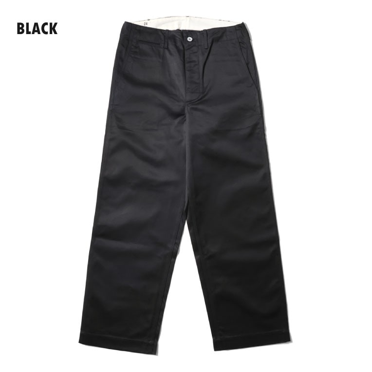 HOUSTON / ヒューストン 10176 U.S.COTTON M-1941 CHINO TROUSER / U.S.コットンチノトラウザー -全3色-  