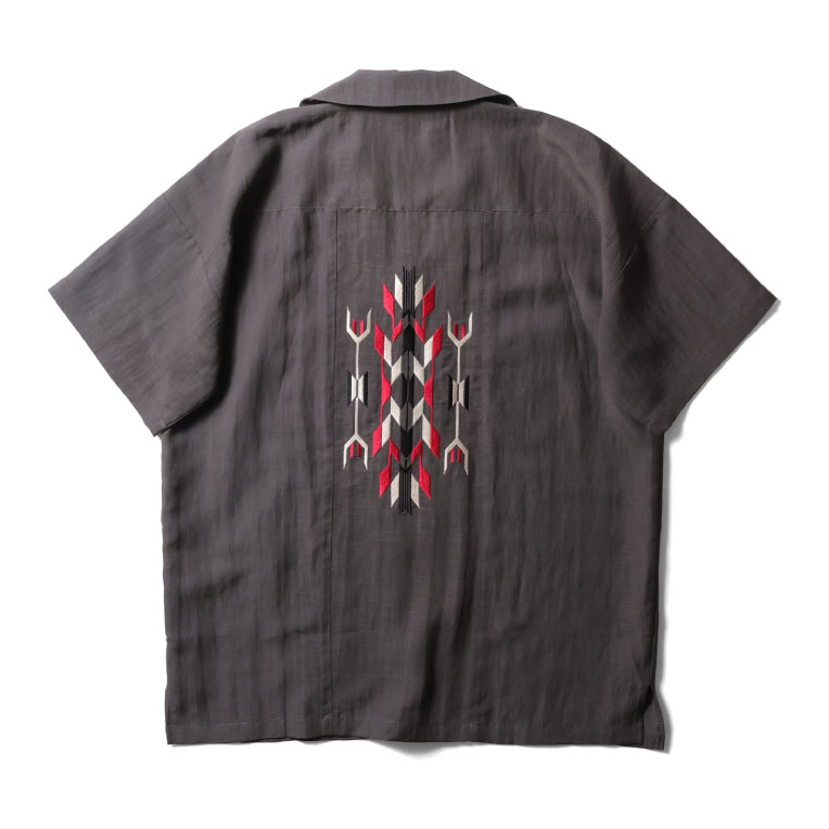 HOUSTON / ヒューストン 41330 LINEN CHIMAYO SHIRT / リネンチマヨシャツ -全3色- 