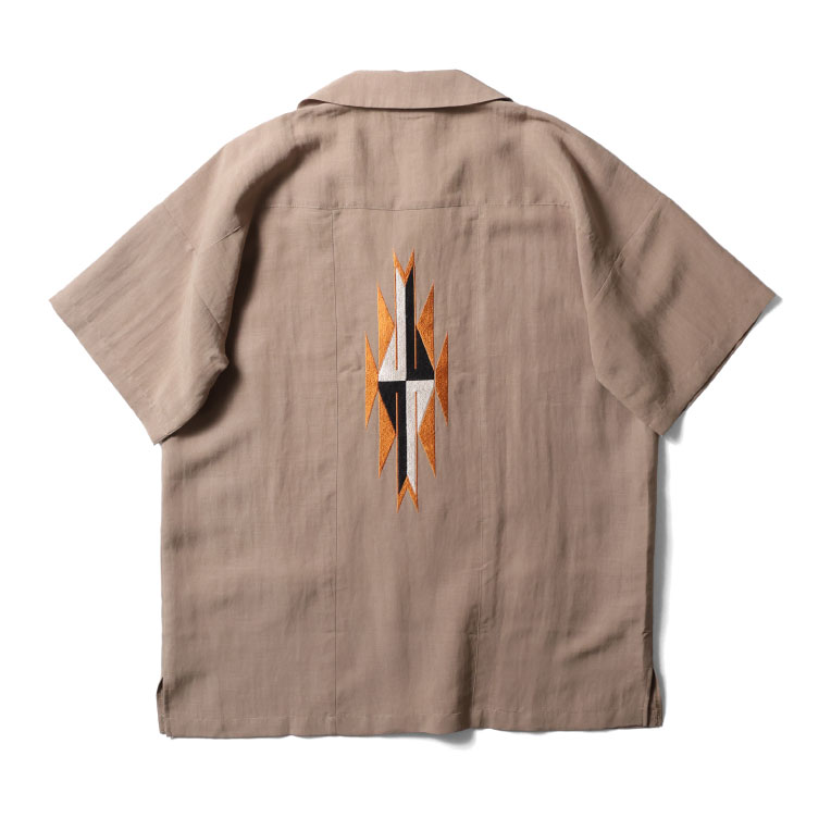 HOUSTON / ヒューストン 41331 LINEN CHIMAYO SHIRT / リネンチマヨシャツ -全3色- 