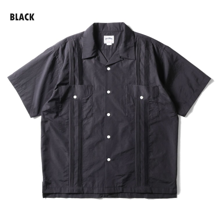HOUSTON / ヒューストン 41305 CUBA SHIRT / キューバシャツ -全4色- 