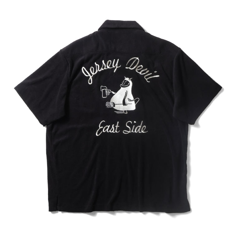HOUSTON / ヒューストン 41322 PILE BOWLING  SHIRT(JERSEY DEVIL) / パイルボーリングシャツ -全3色- 