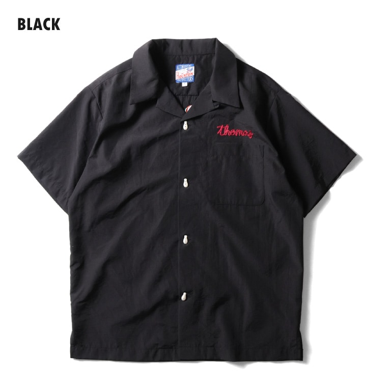 HOUSTON woman / ヒューストン ウーマン 4068W BOWLING SHIRT (DRAGON BOWL) / ボウリングシャツ -全3色- 