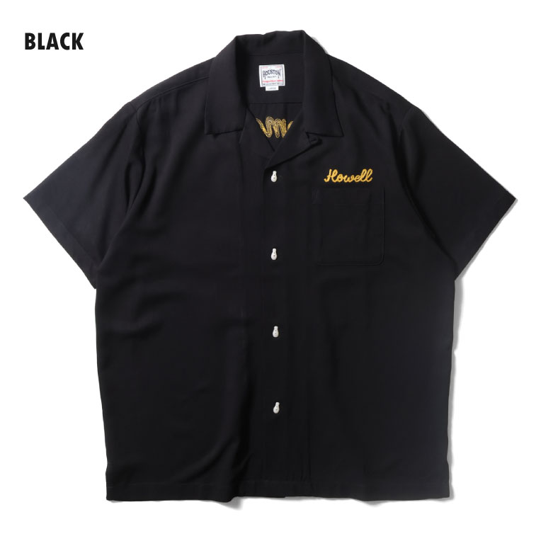HOUSTON / ヒューストン 41316 BOWLING  SHIRT(NEW YORK) / ボーリングシャツ -全3色-