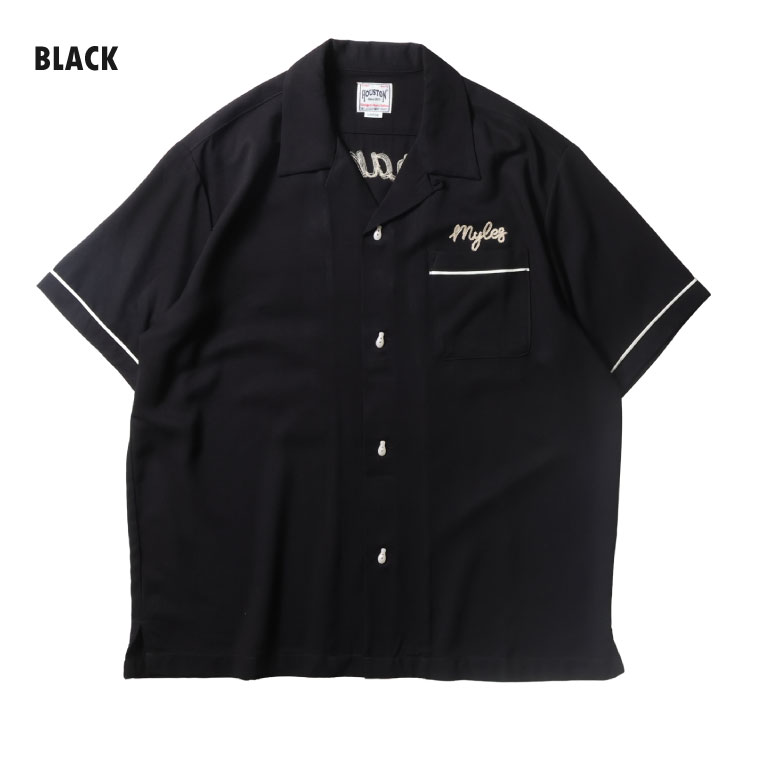 HOUSTON / ヒューストン 41318 BOWLING  SHIRT(SACRAMENTO) / ボーリングシャツ -全3色- 