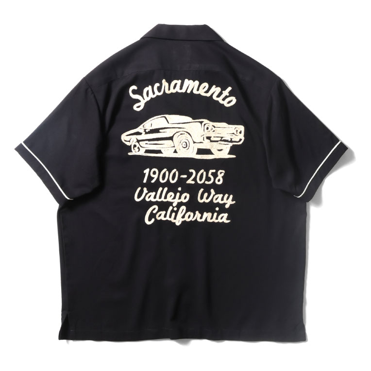 HOUSTON / ヒューストン 41318 BOWLING  SHIRT(SACRAMENTO) / ボーリングシャツ -全3色- 