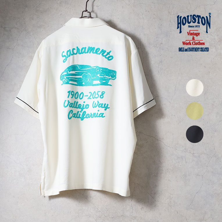 HOUSTON / ヒューストン 41318 BOWLING SHIRT(SACRAMENTO