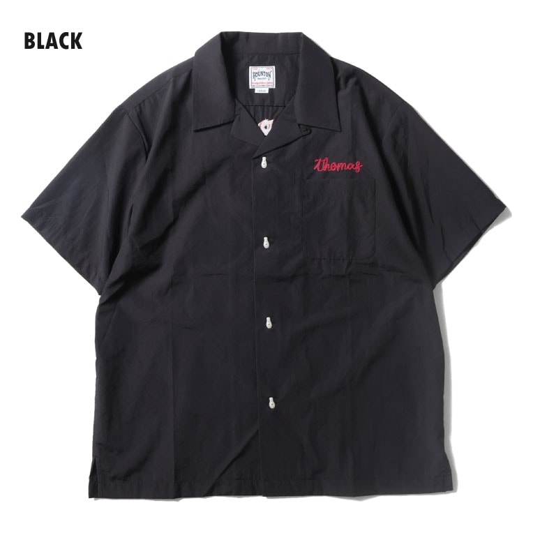 HOUSTON / ヒューストン 41319 BROAD BOWLING  SHIRT(DRAGON BOWL) / ブロードボーリングシャツ -全3色- 
