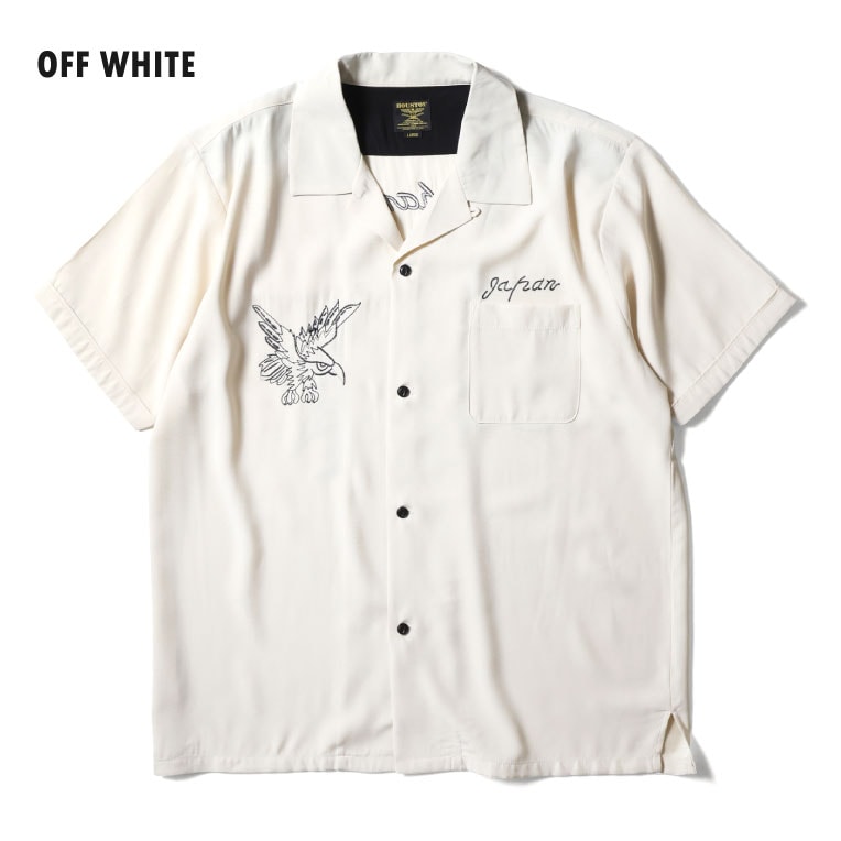 HOUSTON / ヒューストン 41308 SOUVENIR SHIRT(TIGER) / スーベニアシャツ -全3色- 