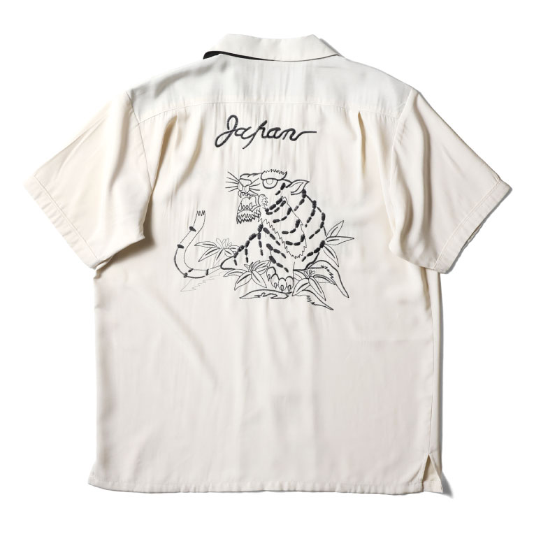 HOUSTON / ヒューストン 41308 SOUVENIR SHIRT(TIGER) / スーベニアシャツ -全3色- 