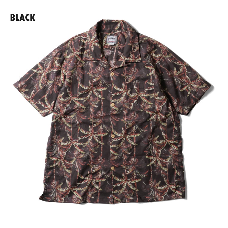 HOUSTON / ヒューストン 41354 ALOHA SHIRT (PALM TREE) / アロハシャツ -全3色- 