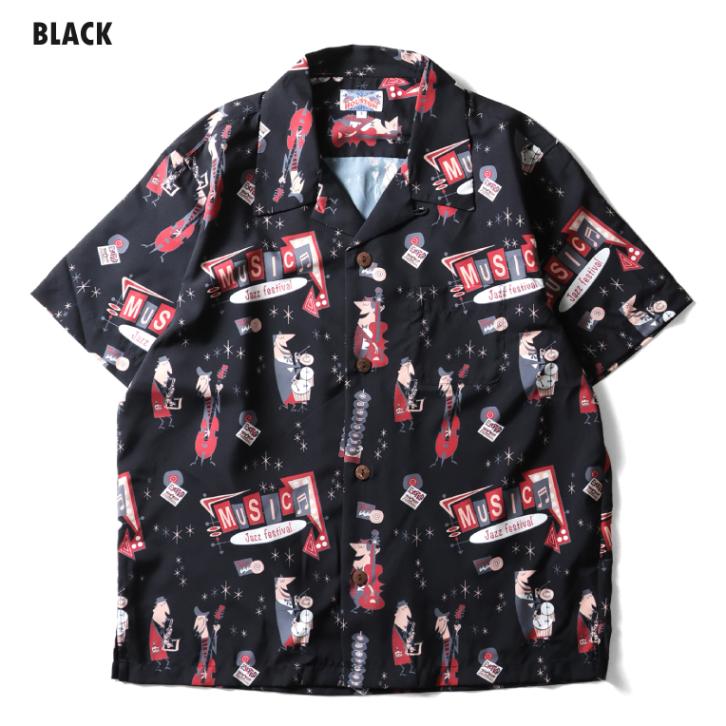 HOUSTON woman / ヒューストン ウーマン 4077W DRY ALOHA SHIRT (JAZZ) / ドライアロハシャツ -全3色- 