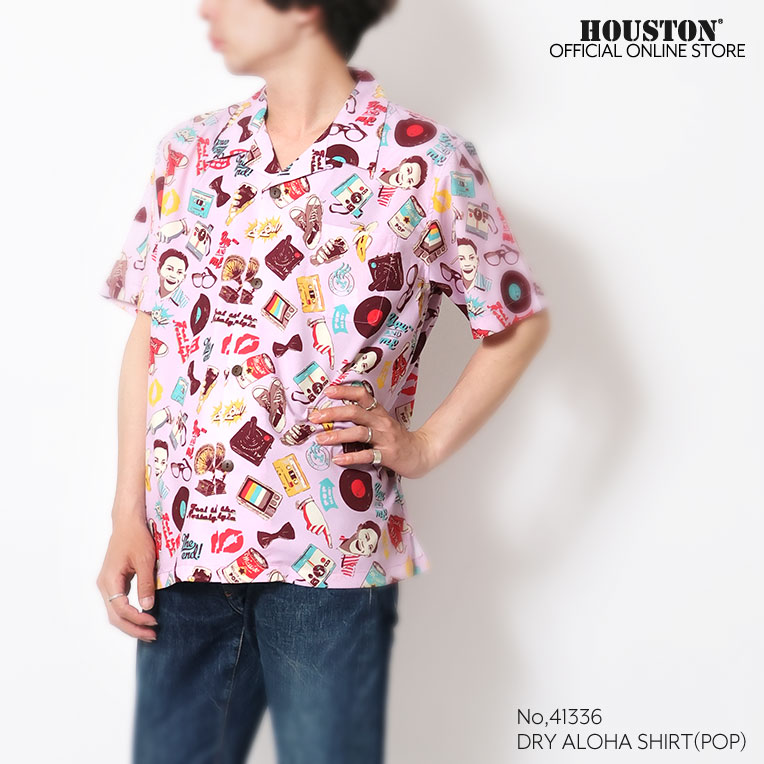 UNIVERD72 / ユニバード72 41336 DRY ALOHA SHIRT (POP) / アロハシャツ -全3色- 