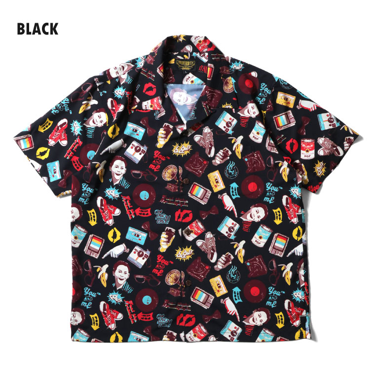 UNIVERD72 / ユニバード72 41336 DRY ALOHA SHIRT (POP) / アロハシャツ -全3色- 