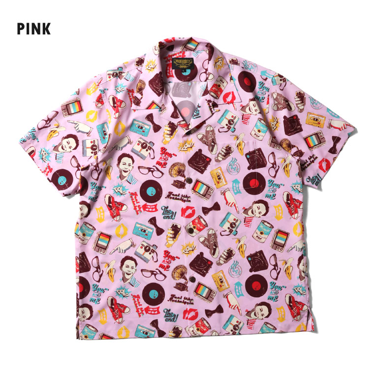 UNIVERD72 / ユニバード72 41336 DRY ALOHA SHIRT (POP) / アロハシャツ -全3色- 