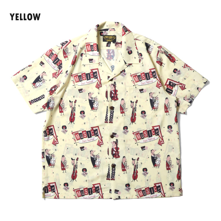 UNIVERD72 / ユニバード72 41337 DRY ALOHA SHIRT (JAZZ) / アロハシャツ -全3色- 