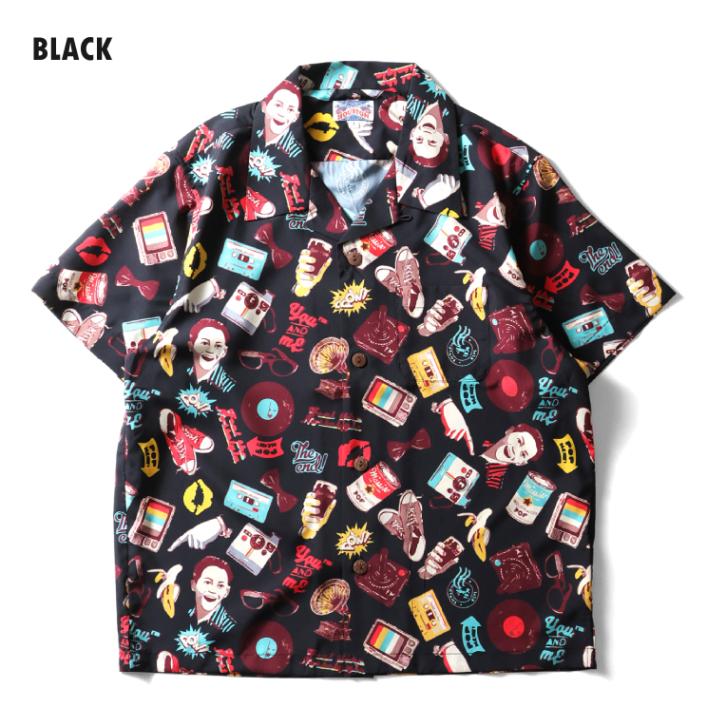 HOUSTON woman / ヒューストン ウーマン 4076W DRY ALOHA SHIRT (POP) / ドライアロハシャツ -全3色- 