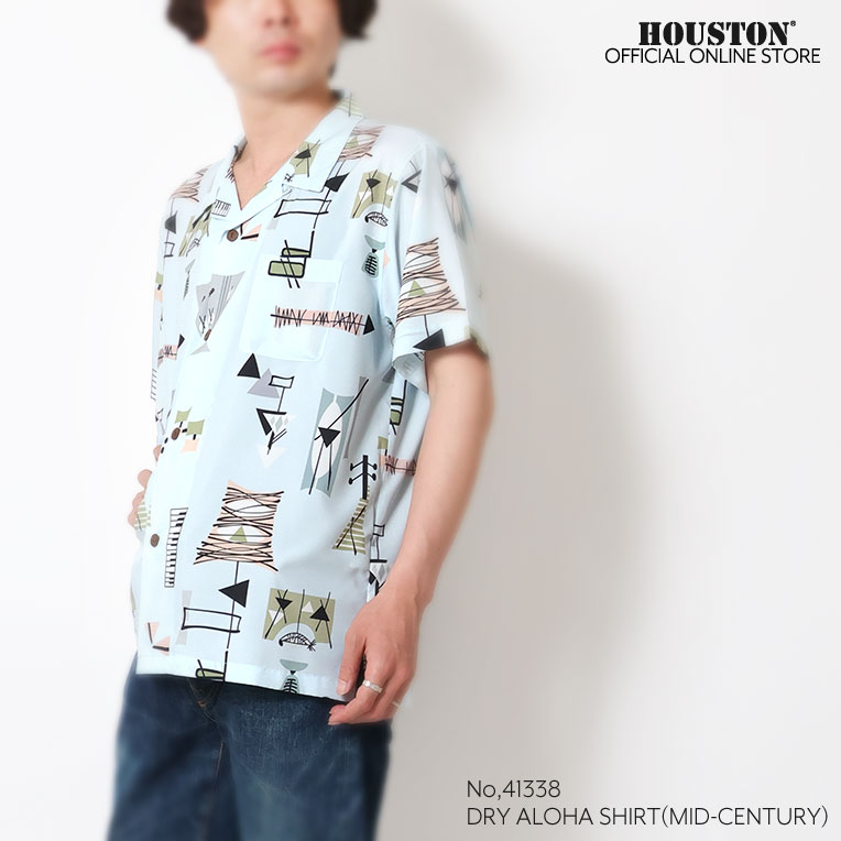 UNIVERD72 / ユニバード72 41338 DRY ALOHA SHIRT (MID-CENTURY) / アロハシャツ -全3色- 