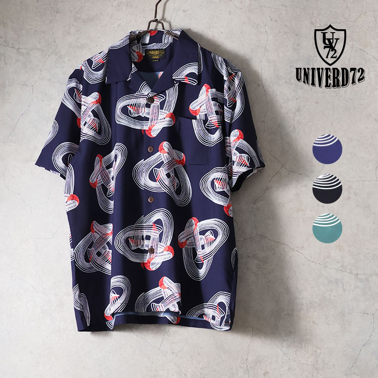 UNIVERD72 / ユニバード72 41339 DRY ALOHA SHIRT (SPACE AGE