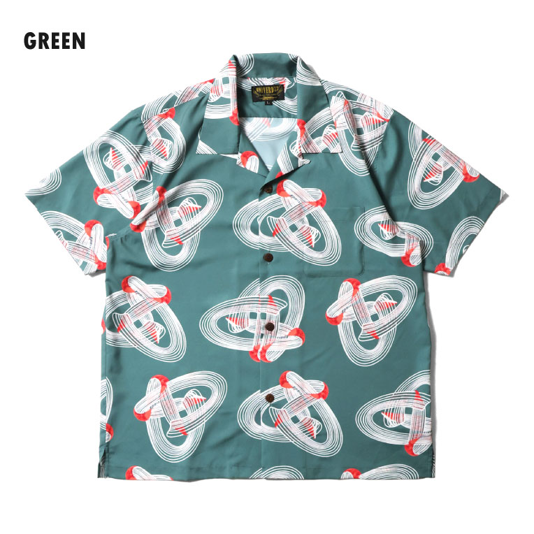 UNIVERD72 / ユニバード72 41339 DRY ALOHA SHIRT (SPACE AGE) / アロハシャツ -全3色- 