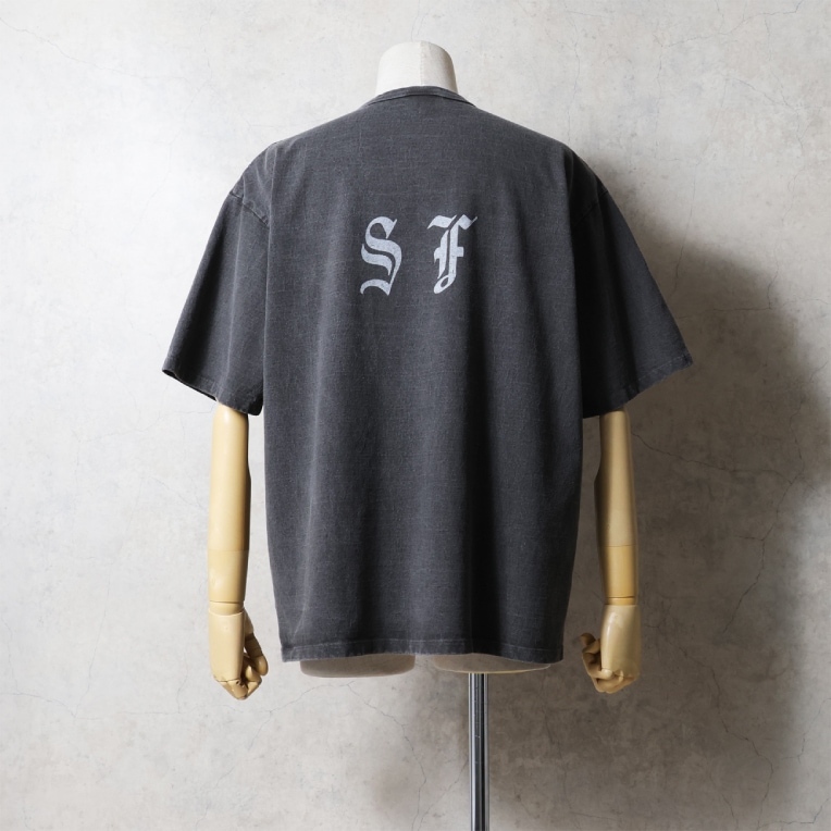 【OFFICIAL限定】　HOUSTON  / ヒューストン U2012 PIGMENT PRINT TEE (SAN FRANCISCO) / ピグメント プリント 半袖Tシャツ (サンフランシスコ) -全2色-