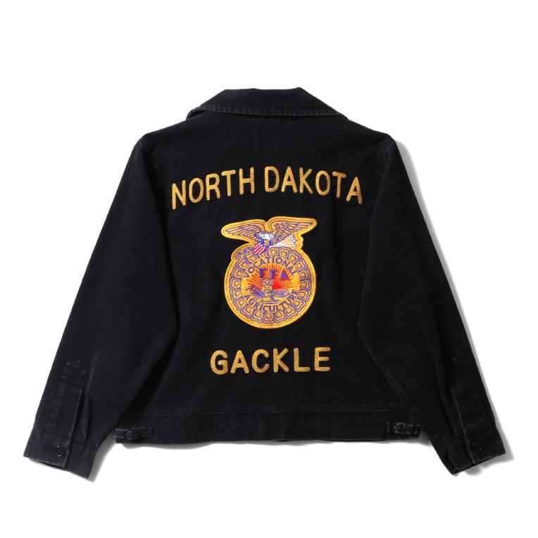 HOUSTON woman / ヒューストン ウーマン 5070W WASHED CORDUROY FFA JACKET / コーデュロイFFAジャケット -全3色- 