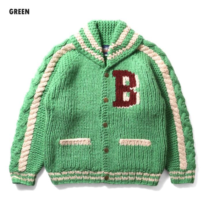HOUSTON woman / ヒューストン ウーマン 2058W COWICHAN STADIUM JACKET / カウチンスタジアムジャケット -全2色- 