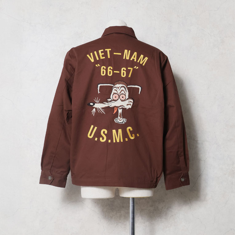 HOUSTON  / ヒューストン 51637 VIETNAM JACKET (USMC) / ベトナムジャケット -全3色- 