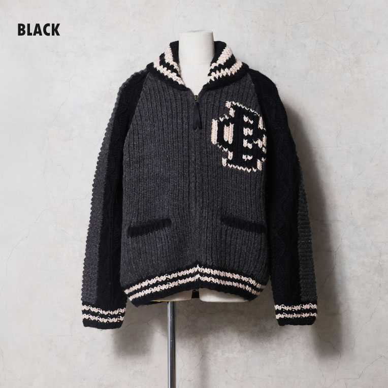 HOUSTON / ヒューストン 22456 COWICHAN STUDIUM JACKET / カウチンスタジアムジャケット -全2色-
