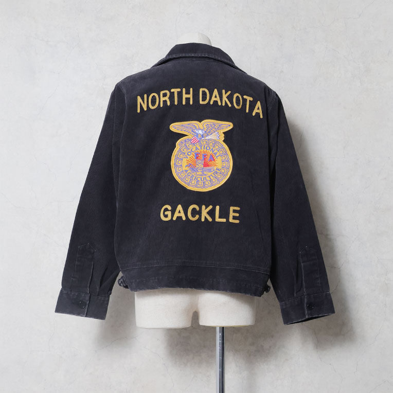 HOUSTON / ヒューストン 51654 WASHED CORDUROY FFA JACKET (FFA) / ウォッシュドコーデュロイFFAジャケット -全3色-