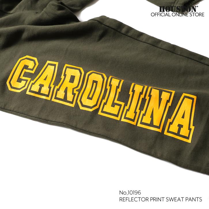 HOUSTON / ヒューストン 10196 PRINT SWEAT PANTS / プリントスウェットパンツ -全3色-