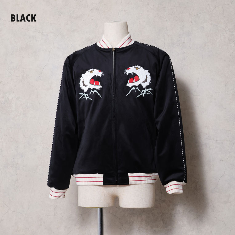 HOUSTON / ヒューストン 51617 VELVETEEN SOUVENIR JACKET (TIGER) / 別珍スーベニアジャケット -全3色-