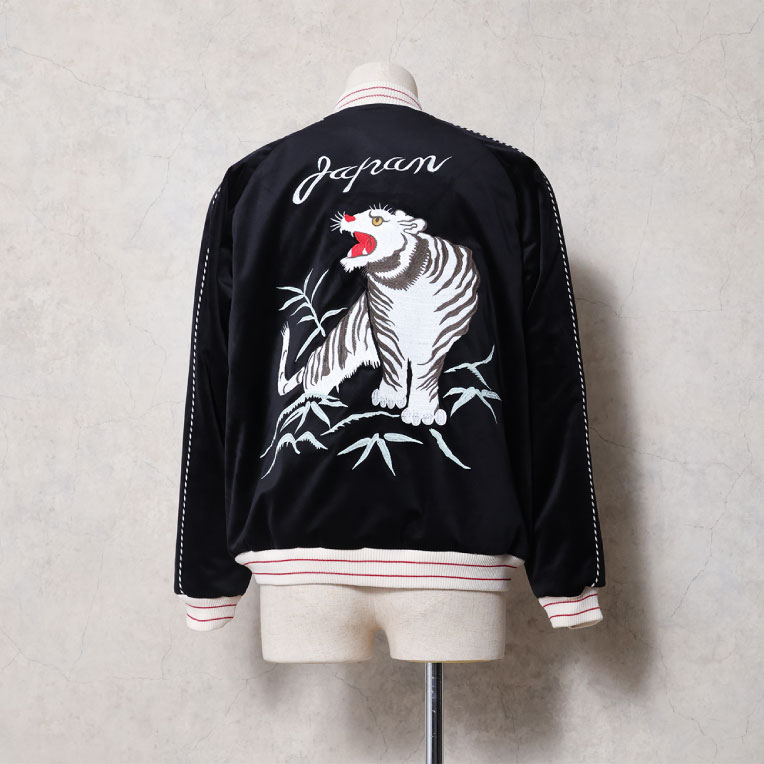 HOUSTON / ヒューストン 51617 VELVETEEN SOUVENIR JACKET (TIGER) / 別珍スーベニアジャケット -全3色-