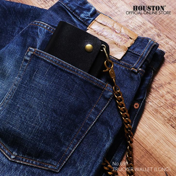 HOUSTON / ヒューストン 6911 TRUCKER WALLET (LONG) / トラッカー