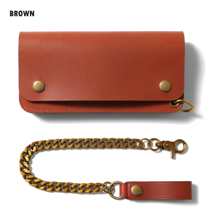 HOUSTON / ヒューストン 6911 TRUCKER WALLET (LONG) / トラッカーウォレット -全2色-