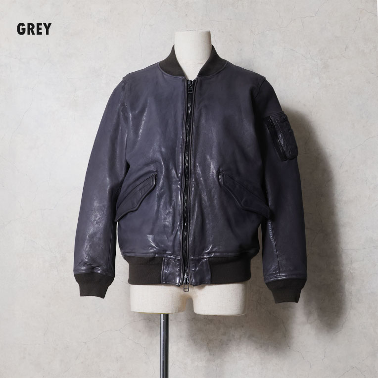 HOUSTON / ヒューストン 8245 L-2 SHEEP LEATHER JACKET / L-2シープレザージャケット -全2色-