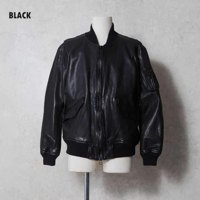 HOUSTON / ヒューストン 8245 L-2 SHEEP LEATHER JACKET / L-2シープレザージャケット -全2色-