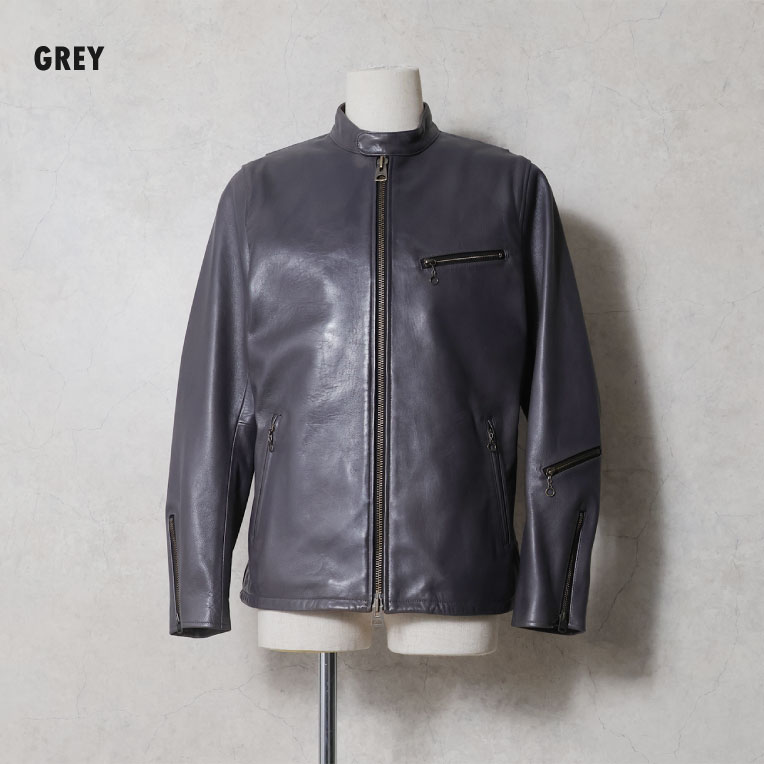 HOUSTON / ヒューストン 8246 LEATHER SINGLE RIDERS JACKET / レザー