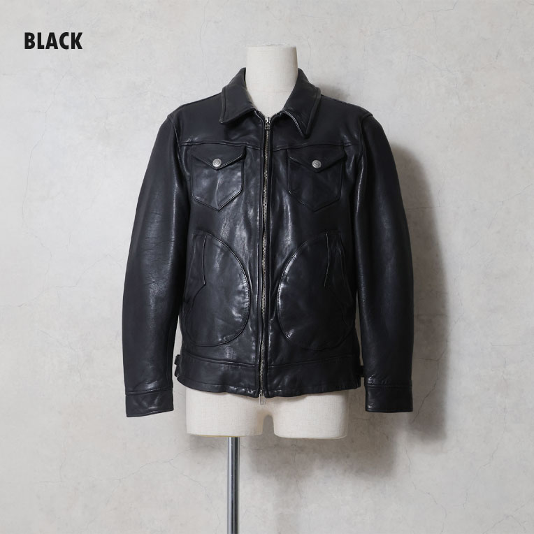 HOUSTON / ヒューストン 8248 LEATHER WESTERN JACKET / レザー