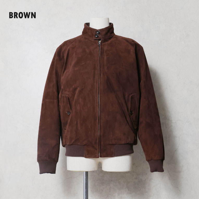 HOUSTON / ヒューストン 8252 SUEDE HARRINGTON JACKET / スエードハリントンジャケット -全2色-