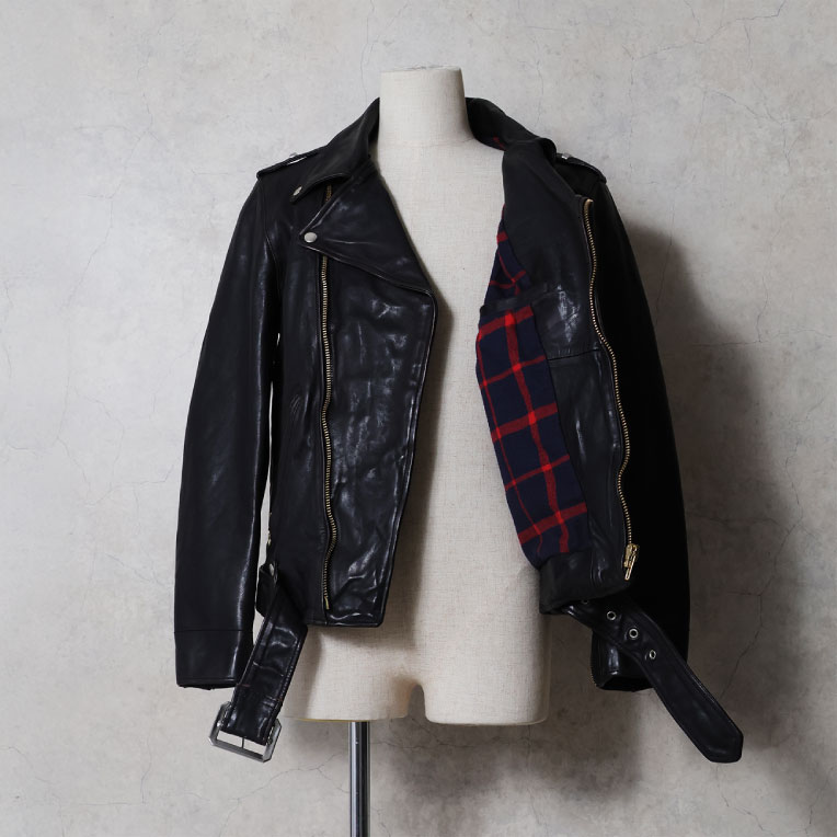HOUSTON / ヒューストン 8253BC DOUBLE RIDERS LEATHER JACKET