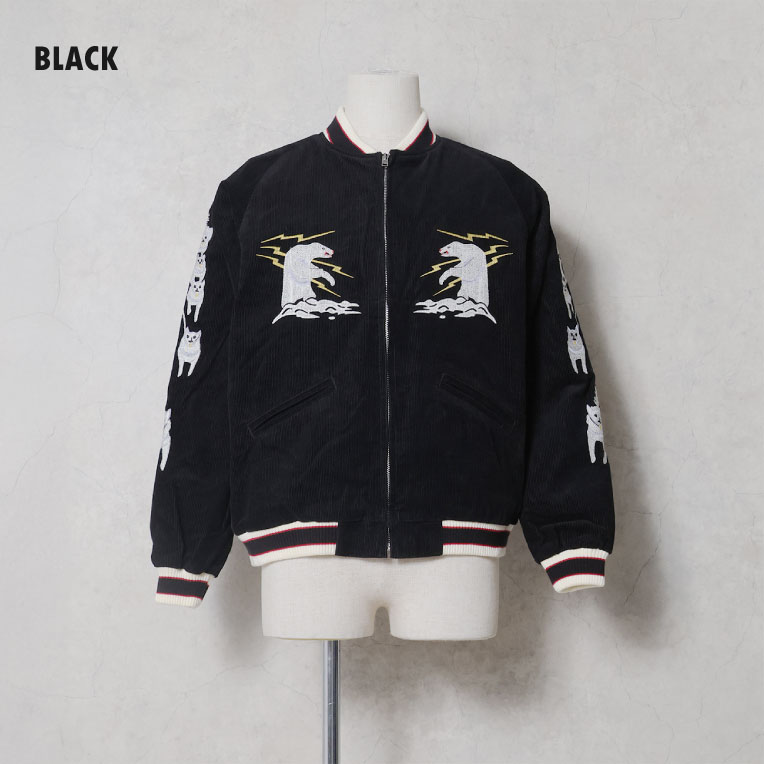 HOUSTON / ヒューストン 51643 CORDUROY SOUVENIR JACKET (ALASKA