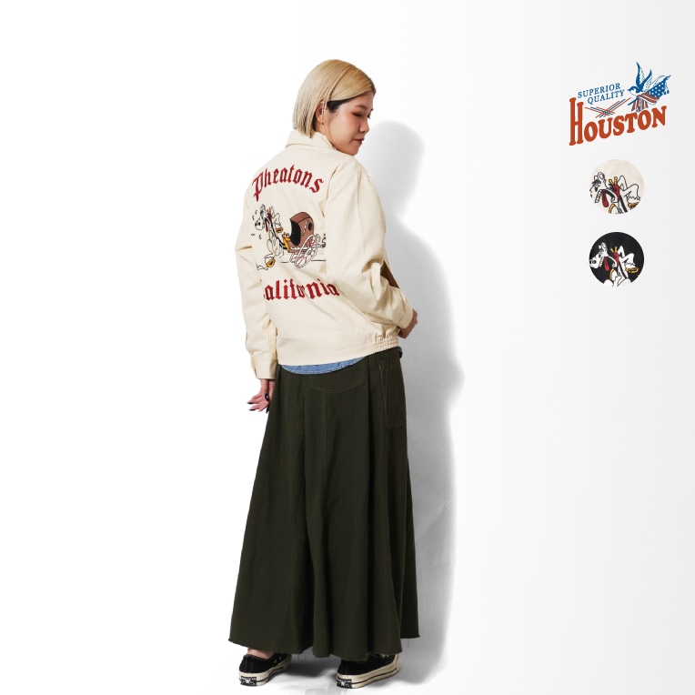 HOUSTON woman / ヒューストン ウーマン 5084W CAR CLUB JACKET