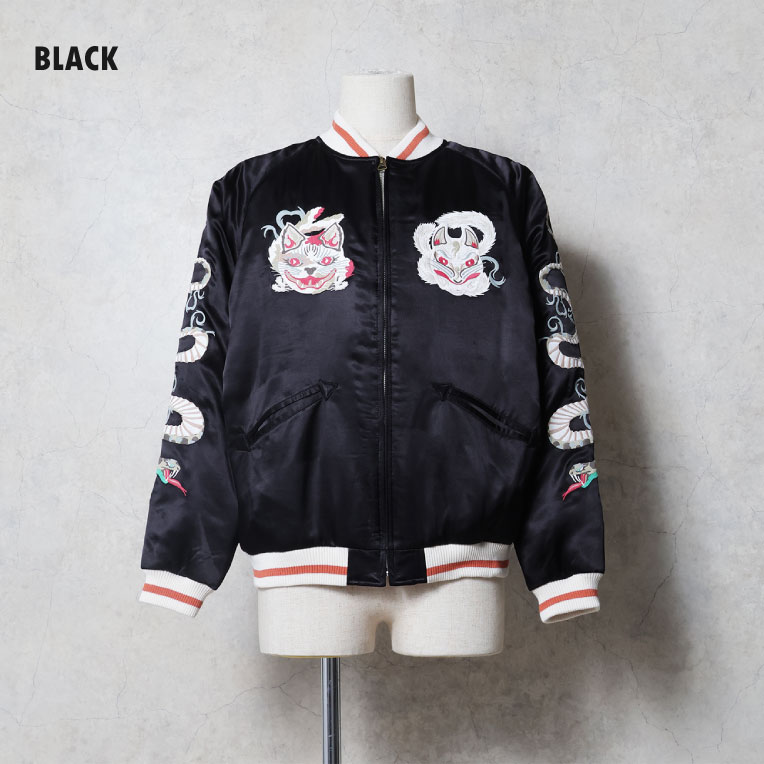 未使用 HOUSTON レーヨン スーベニア ジャケット HOUSTON / ヒューストン 51623 RAYON SOUVENIR JACKET (YOKAI