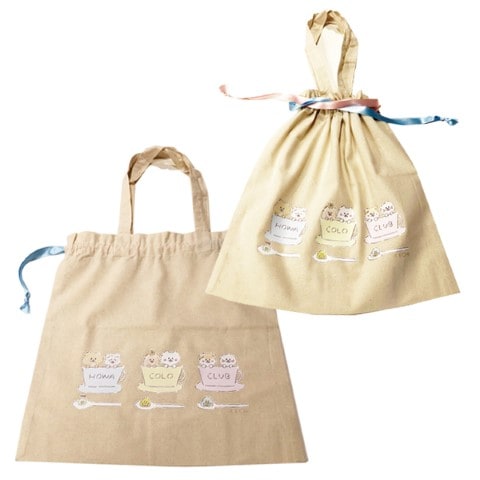 ふーか　巾着トートバッグ（ L）ハンドメイド How to make a drawstring bag with a cute gusset 🌷 - YouTube
